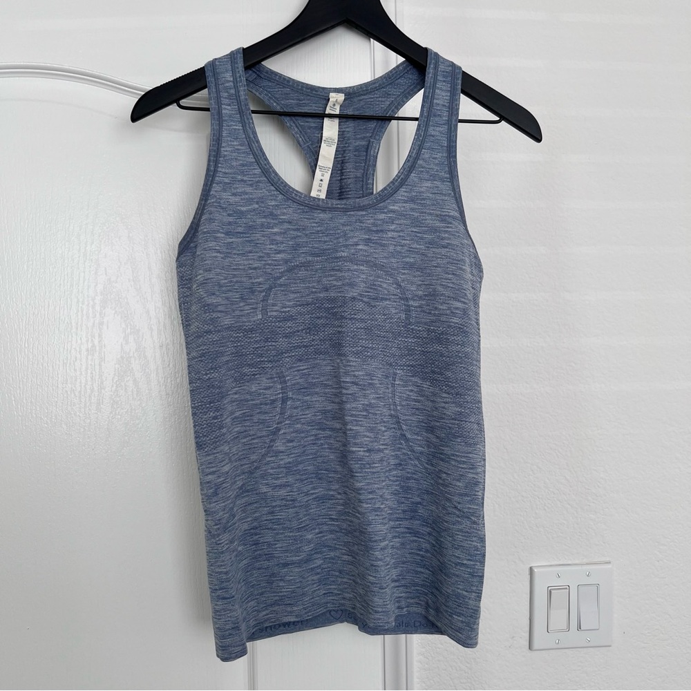 Lululemon Blue Racerback Tank